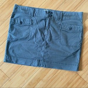 Ruehl Cargo Pocket Mini Skirt - Olive